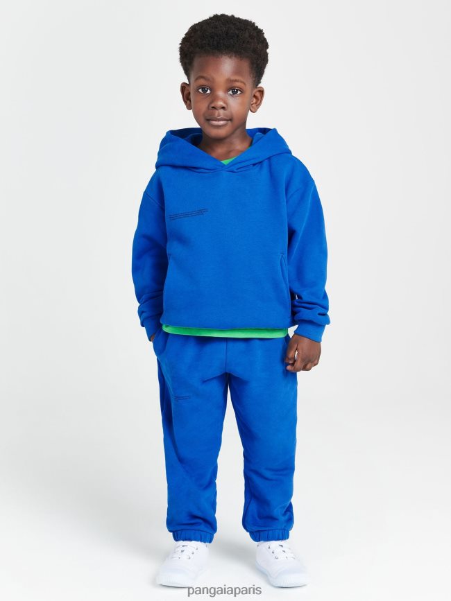 bleu cobalt Pangaia vêtements enfants DH84F0639 365 pantalon de survêtement