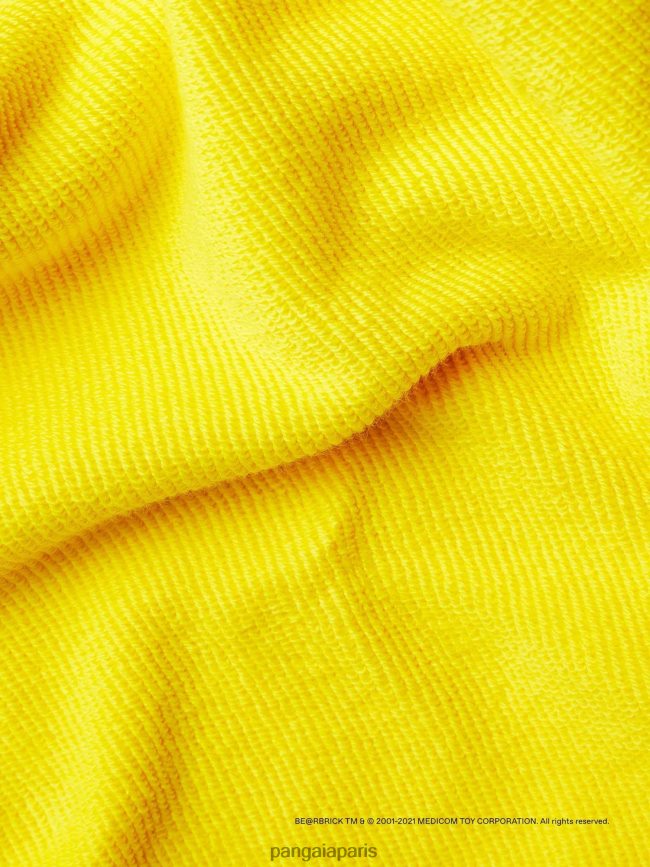 jaune safran Pangaia vêtements enfants DH84F0645 pantalon de survêtement x haroshi be@rbrick