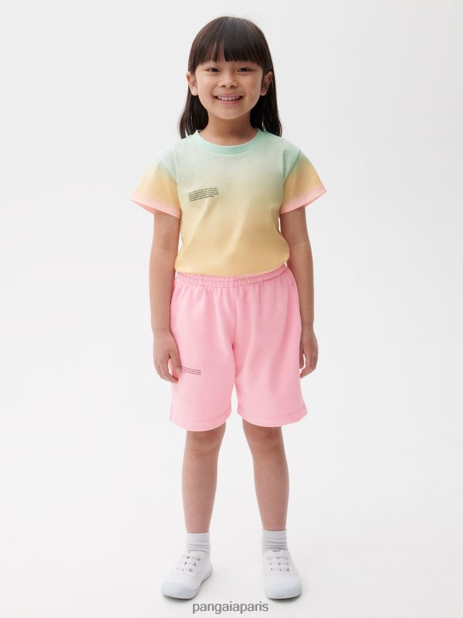 rose sakura Pangaia vêtements enfants DH84F0621 365 short long