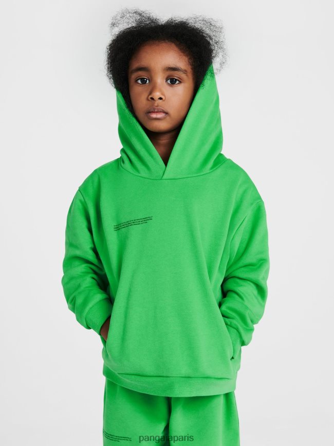 Vert Jade Pangaia vêtements enfants DH84F0556 365 sweat à capuche