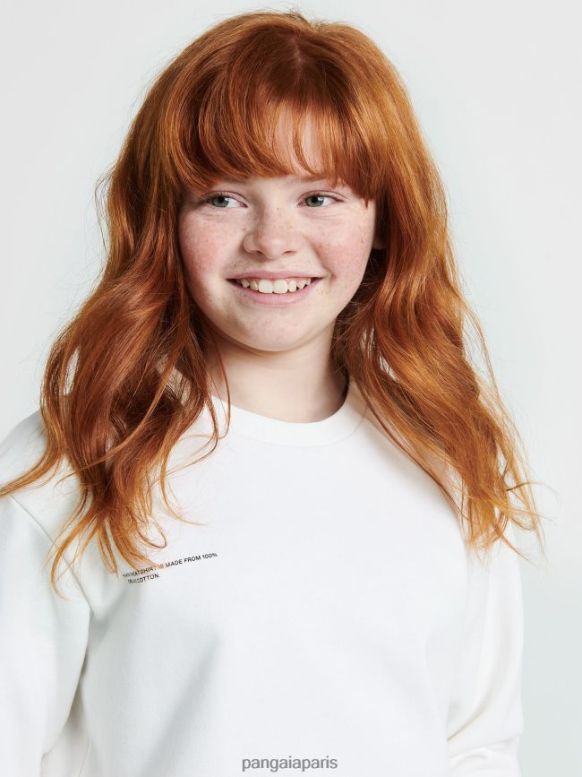 blanc cassé Pangaia vêtements enfants DH84F0573 365 sweat