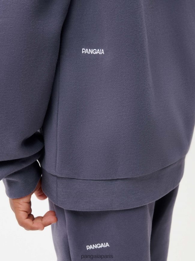 bleu ardoise Pangaia vêtements enfants DH84F0539 365 sweat à capuche