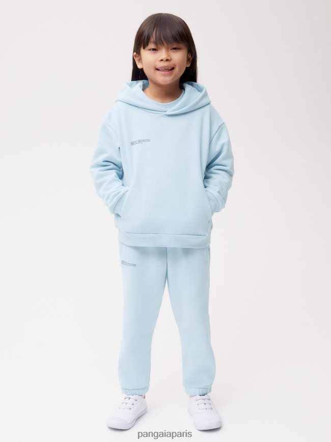 bleu bébé Pangaia vêtements enfants DH84F0544 365 sweat à capuche