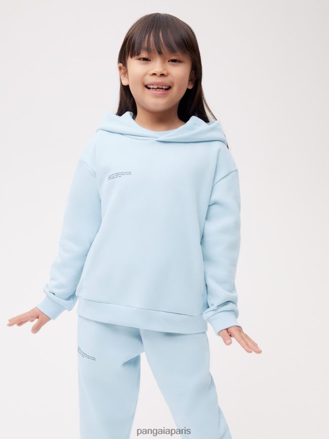 bleu bébé Pangaia vêtements enfants DH84F0544 365 sweat à capuche