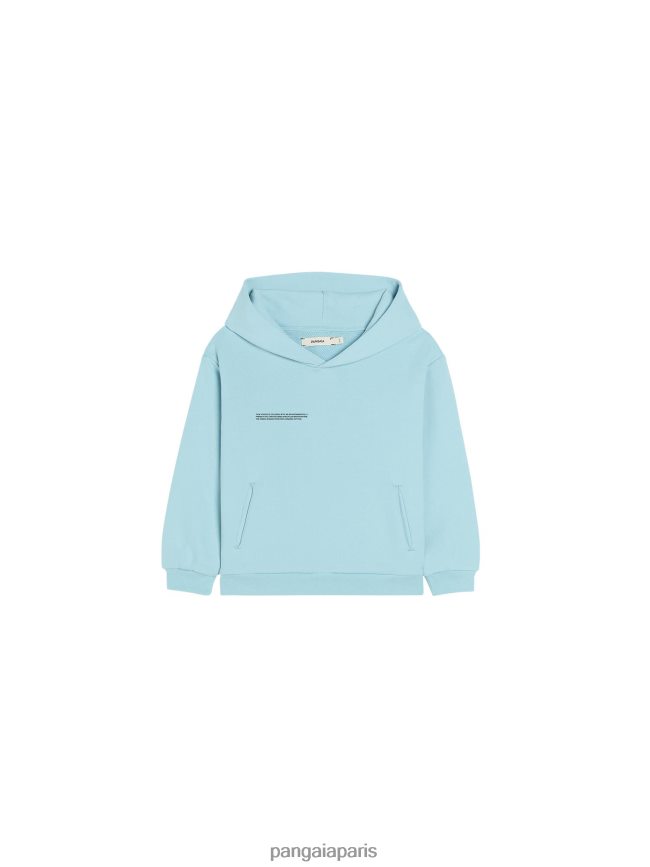 bleu céleste Pangaia vêtements enfants DH84F0555 365 sweat à capuche