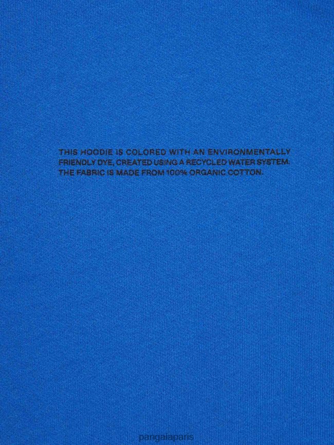 bleu cobalt Pangaia vêtements enfants DH84F0561 365 sweat zippé à capuche