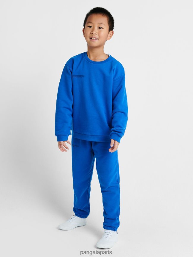 bleu cobalt Pangaia vêtements enfants DH84F0569 365 sweat