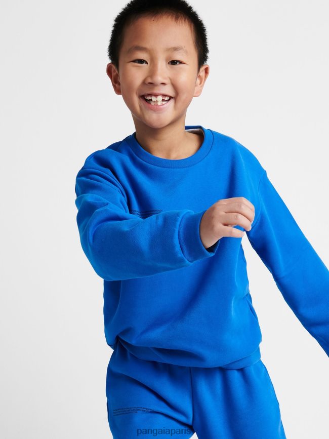 bleu cobalt Pangaia vêtements enfants DH84F0569 365 sweat