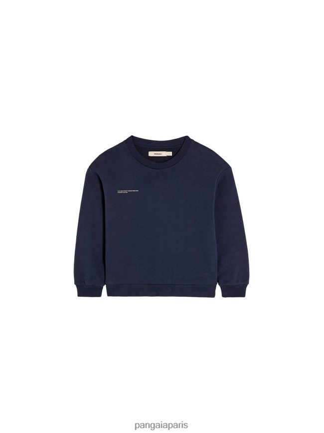 bleu marine Pangaia vêtements enfants DH84F0576 365 sweat