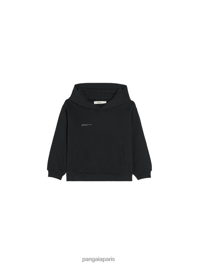 noir Pangaia vêtements enfants DH84F0542 365 sweat à capuche