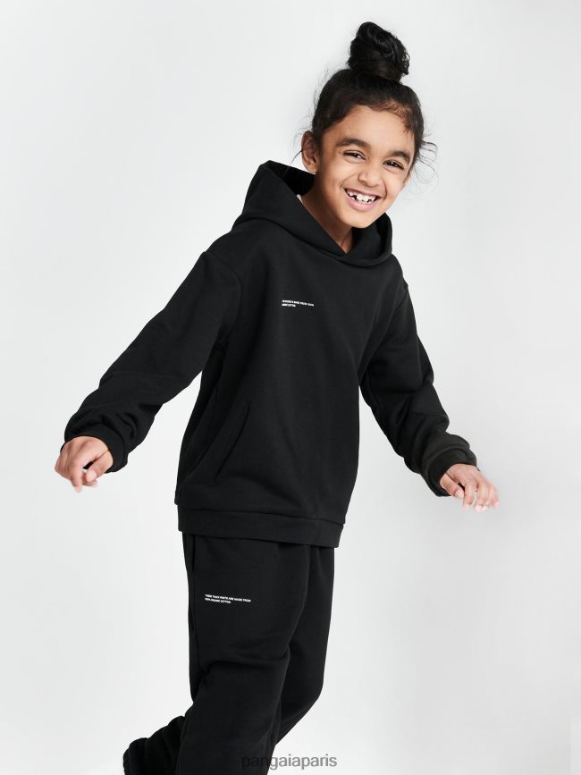 noir Pangaia vêtements enfants DH84F0542 365 sweat à capuche