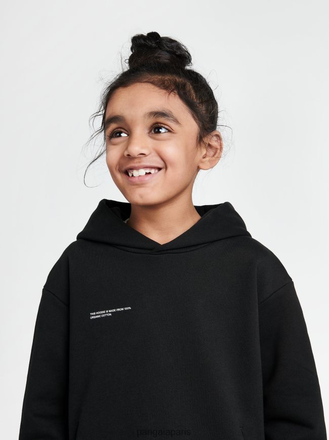 noir Pangaia vêtements enfants DH84F0542 365 sweat à capuche