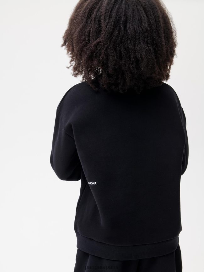 noir Pangaia vêtements enfants DH84F0568 sweat wahp