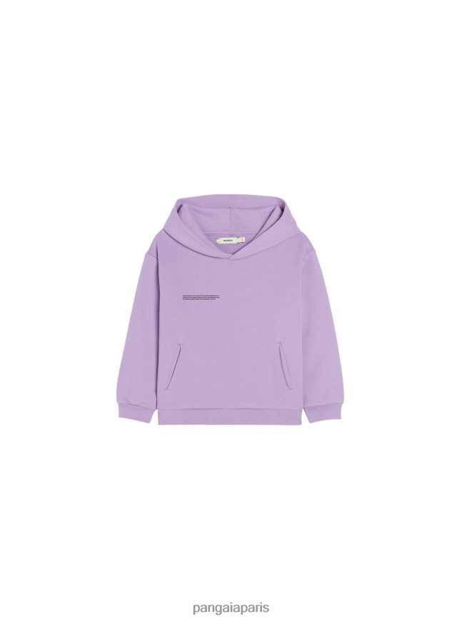 orchidée violette Pangaia vêtements enfants DH84F0540 365 sweat à capuche