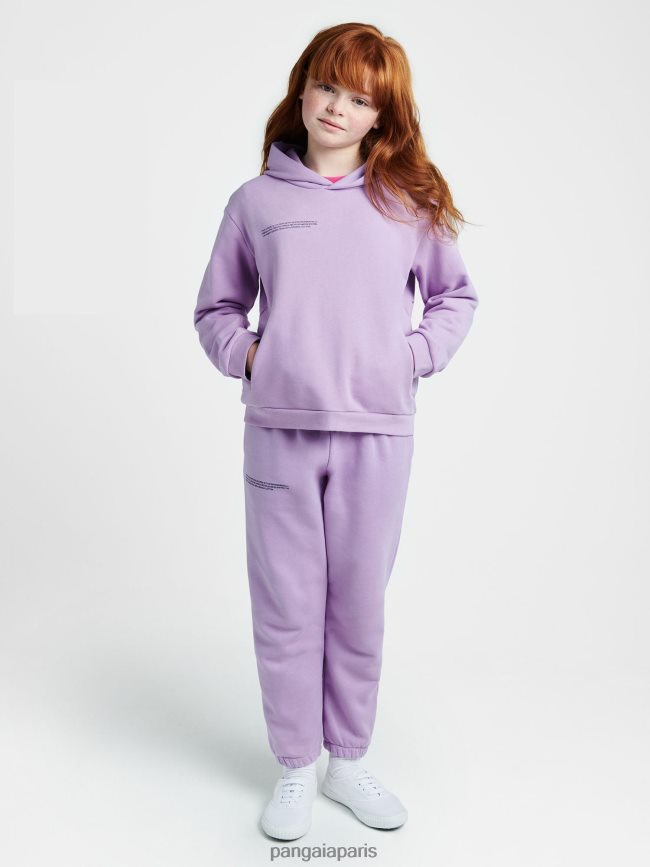 orchidée violette Pangaia vêtements enfants DH84F0540 365 sweat à capuche
