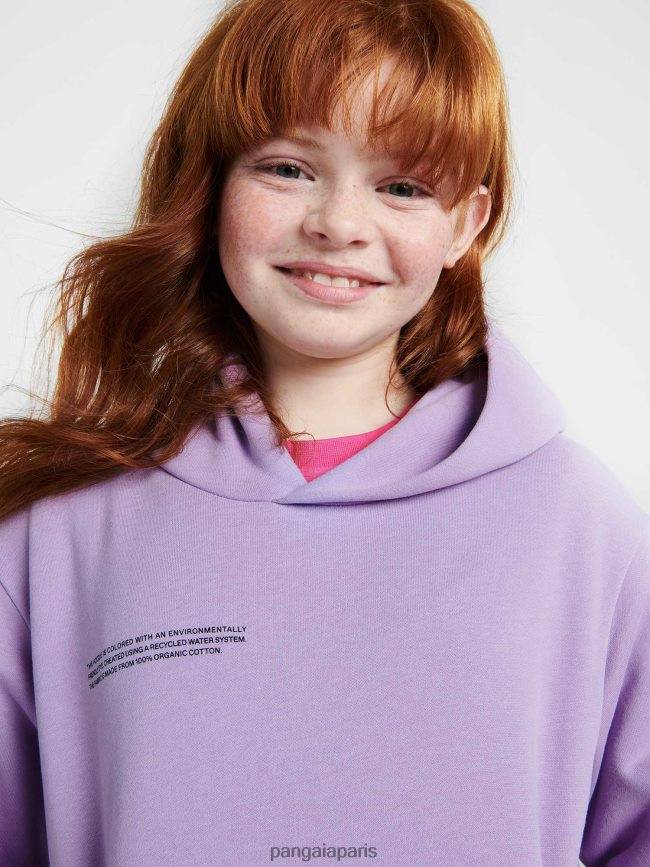 orchidée violette Pangaia vêtements enfants DH84F0540 365 sweat à capuche