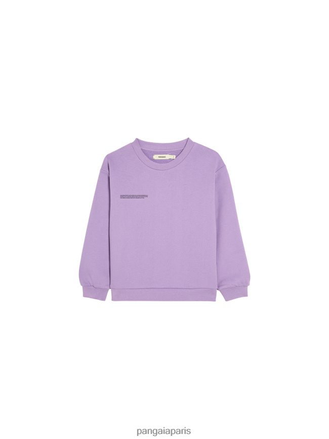 orchidée violette Pangaia vêtements enfants DH84F0567 365 sweat