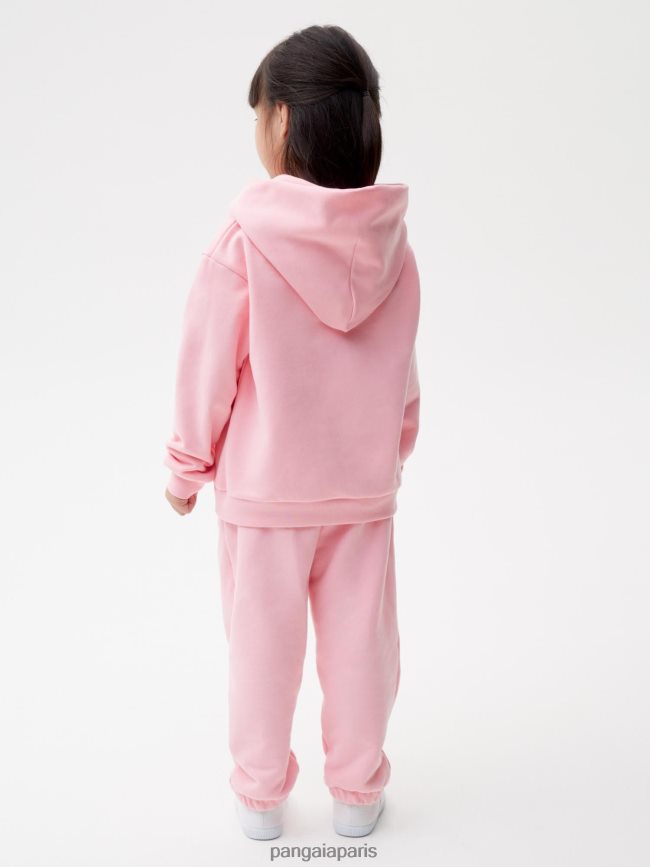 rose sakura Pangaia vêtements enfants DH84F0538 365 sweat à capuche