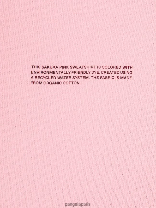 rose sakura Pangaia vêtements enfants DH84F0577 365 sweat
