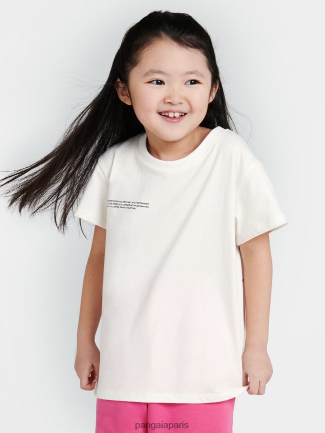 blanc cassé Pangaia vêtements enfants DH84F0585 365 pprmint t-shirt core