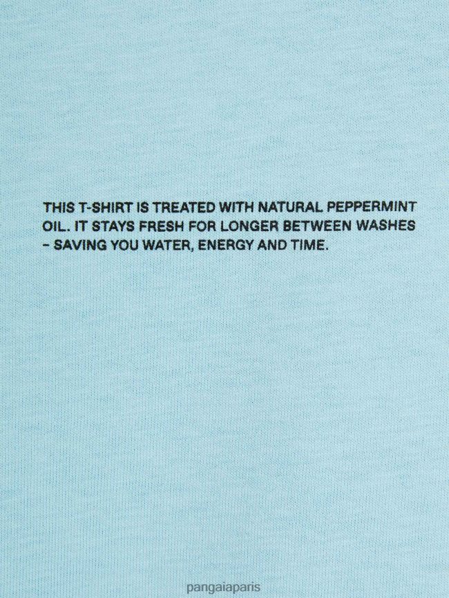 bleu céleste Pangaia vêtements enfants DH84F0580 365 pprmint t-shirt core