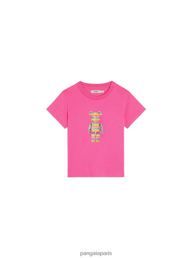 flamant rose Pangaia vêtements enfants DH84F0582 tee-shirt x haroshi be@rbrick