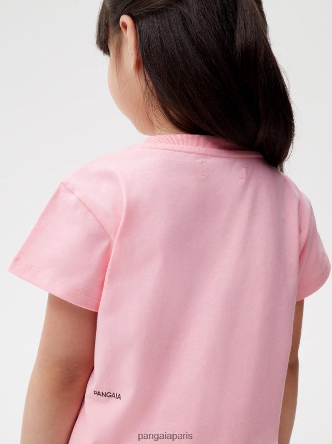 rose sakura Pangaia vêtements enfants DH84F0587 365 pprmint t-shirt core