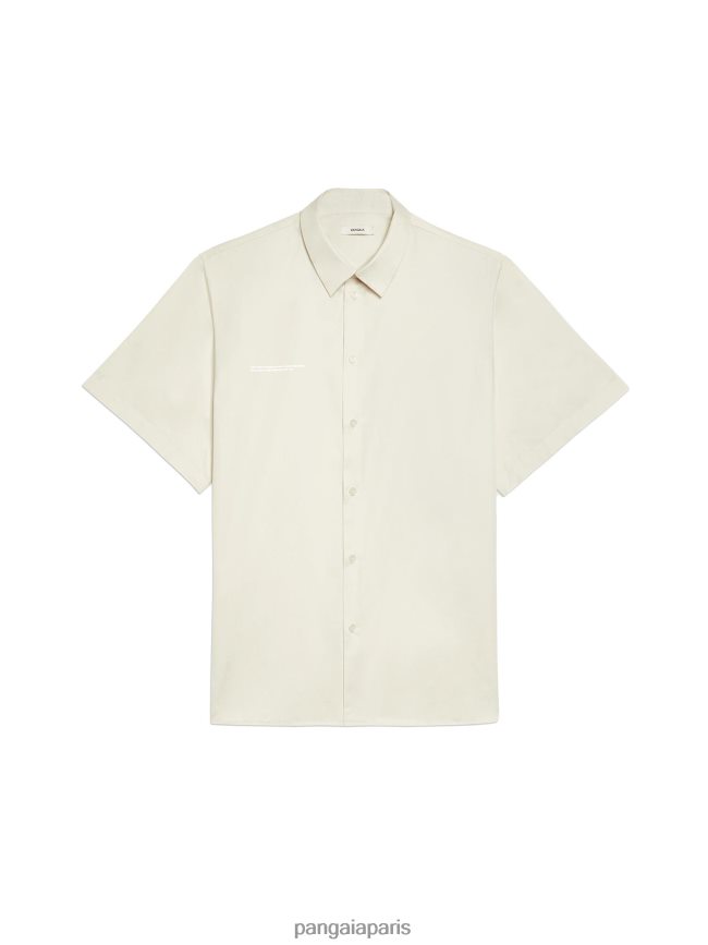 fleur de sureau Pangaia vêtements femmes DH84F0394 chemise à manches courtes et col ananas