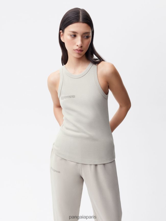 pierre Pangaia vêtements femmes DH84F0125 débardeur en coton recyclé