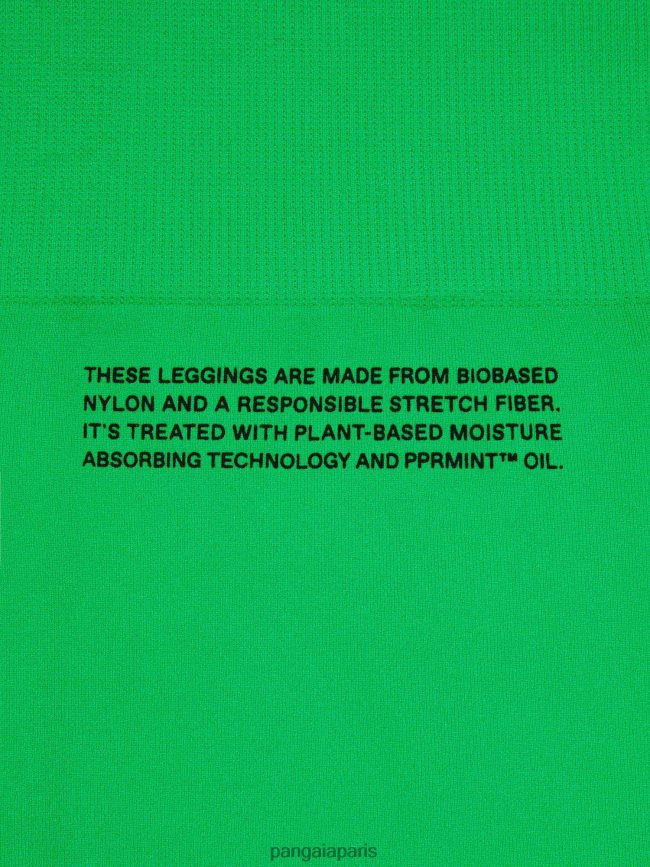 Vert Jade Pangaia vêtements femmes DH84F0390 mouvement x leggings
