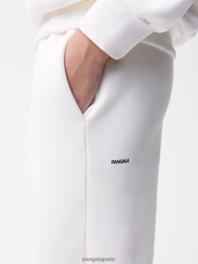 blanc cassé Pangaia vêtements femmes DH84F0332 pantalon de survêtement signature