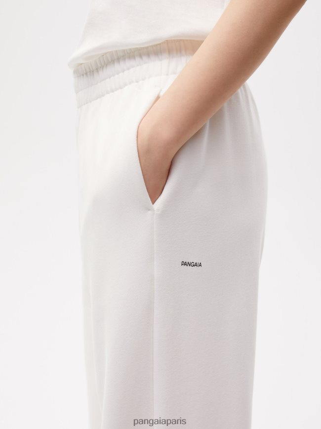 blanc cassé Pangaia vêtements femmes DH84F0340 365 pantalon de jogging droit