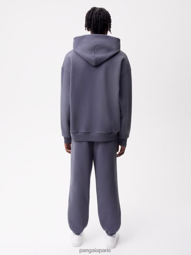 bleu ardoise Pangaia vêtements femmes DH84F0293 pantalon de survêtement signature