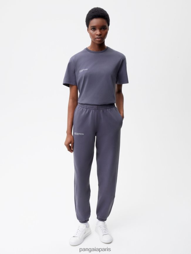 bleu ardoise Pangaia vêtements femmes DH84F0306 365 pantalon de survêtement