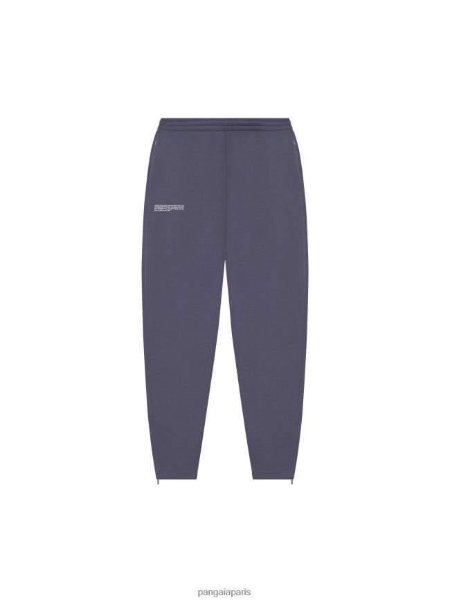 bleu ardoise Pangaia vêtements femmes DH84F0318 pantalon de jogging fuselé en coton recyclé