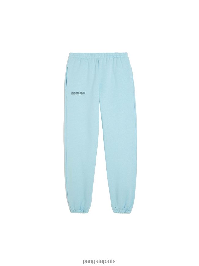 bleu céleste Pangaia vêtements femmes DH84F0311 pantalon de survêtement signature