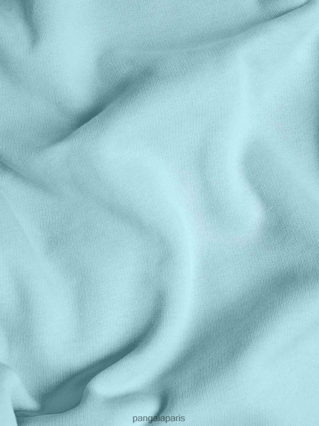 bleu céleste Pangaia vêtements femmes DH84F0311 pantalon de survêtement signature