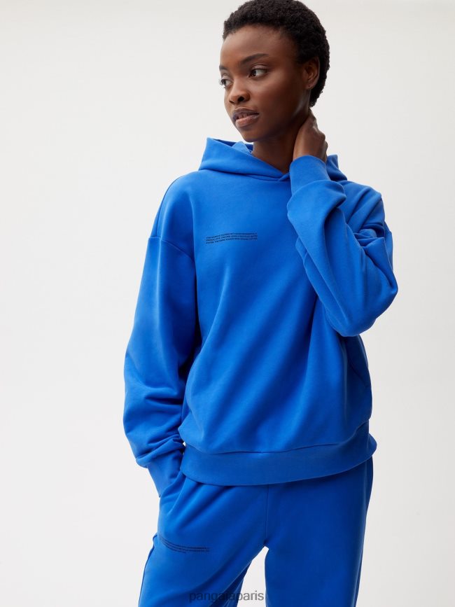 bleu cobalt Pangaia vêtements femmes DH84F0338 365 pantalon de survêtement