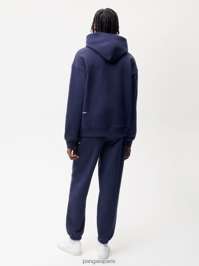 bleu marine Pangaia vêtements femmes DH84F0303 pantalon de survêtement signature