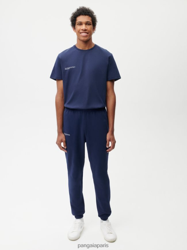 bleu marine Pangaia vêtements femmes DH84F0321 365 pantalon de survêtement coupe slim