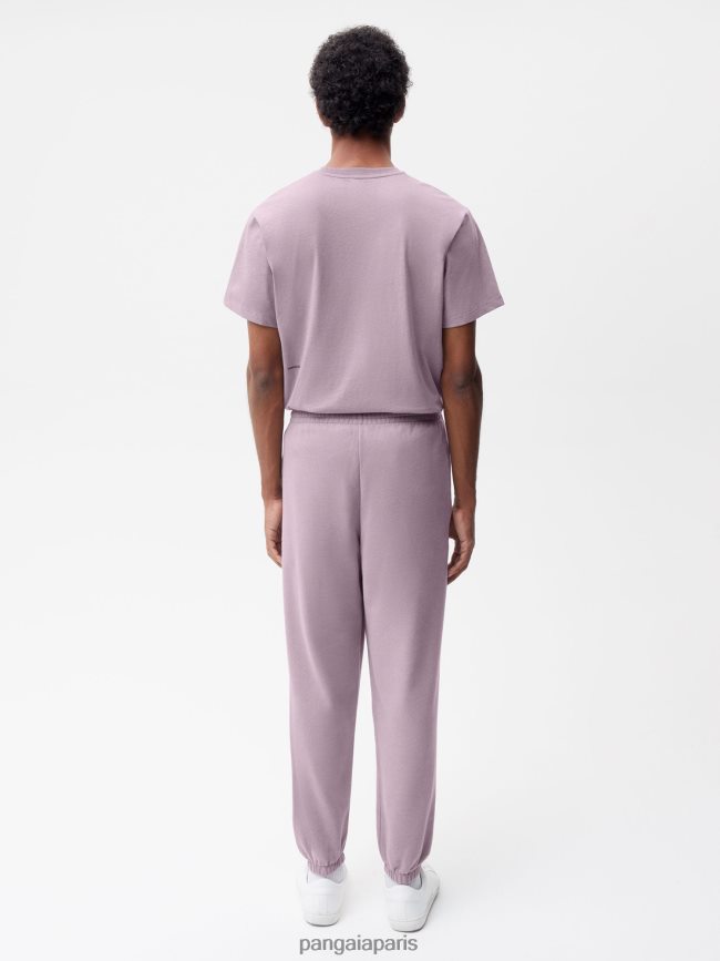 bleu myrtille Pangaia vêtements femmes DH84F0322 pantalon de survêtement à teinture alimentaire