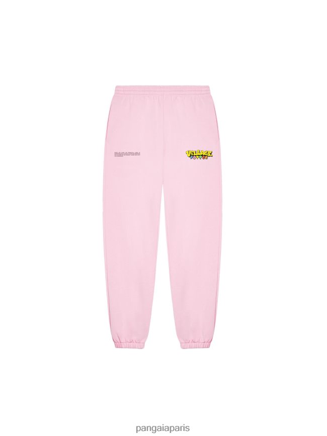 champignon rose Pangaia vêtements femmes DH84F0323 pantalon de jogging x roberto lugo 365