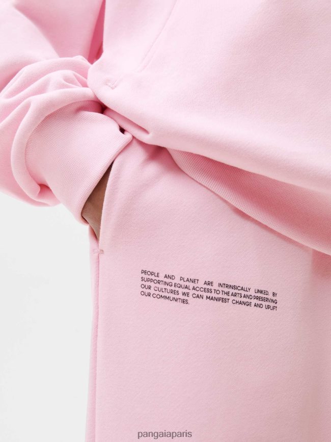 champignon rose Pangaia vêtements femmes DH84F0323 pantalon de jogging x roberto lugo 365