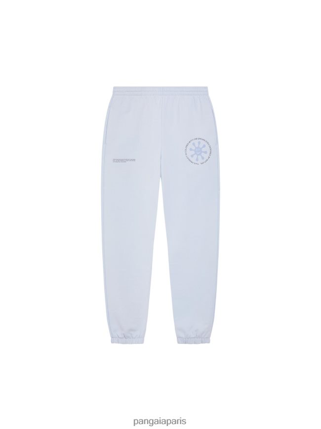 cocon bleu Pangaia vêtements femmes DH84F0315 pantalon de survêtement signature lab colorifix