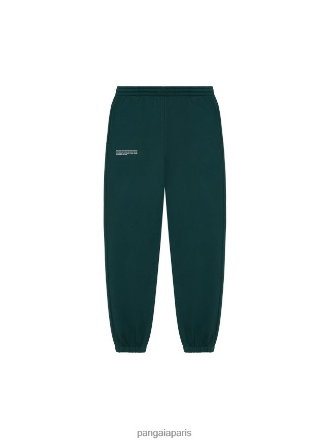 feuillage vert Pangaia vêtements femmes DH84F0330 pantalon de survêtement signature