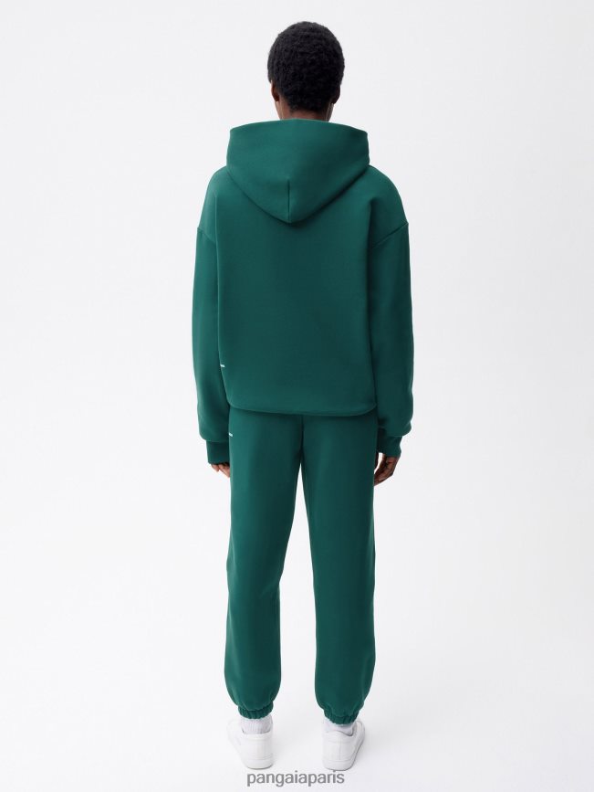 feuillage vert Pangaia vêtements femmes DH84F0330 pantalon de survêtement signature