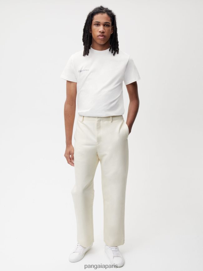 fleur de sureau Pangaia vêtements femmes DH84F0389 pantalon regular fit en coton bio