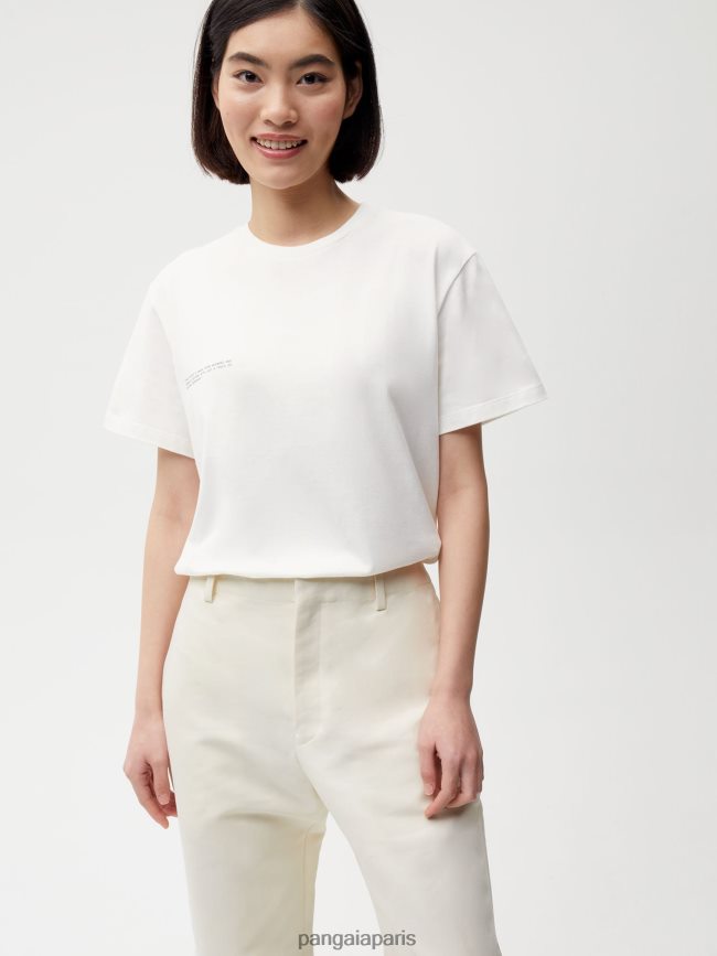 fleur de sureau Pangaia vêtements femmes DH84F0389 pantalon regular fit en coton bio