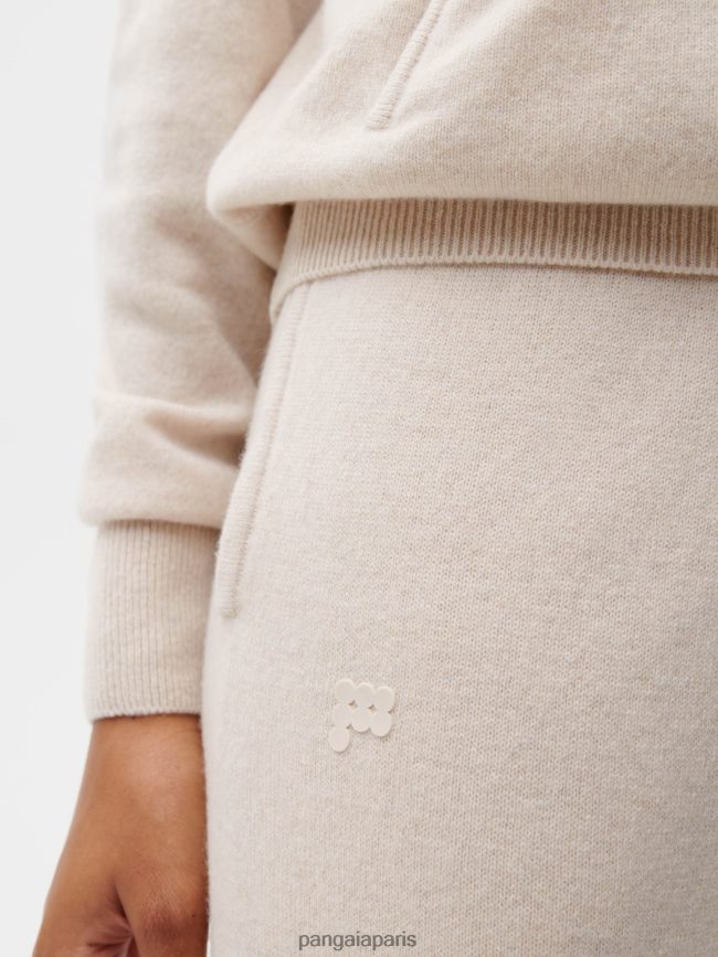 gruau Pangaia vêtements femmes DH84F0328 pantalon de jogging en cachemire recyclé