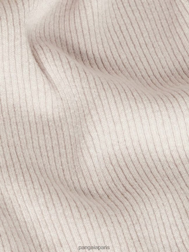 gruau Pangaia vêtements femmes DH84F0329 pantalon de jogging côtelé en cachemire recyclé